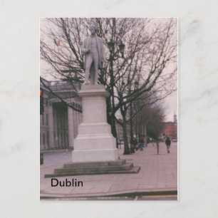Herr John Grått Monument, O'Connell St., Dublin, I Vykort