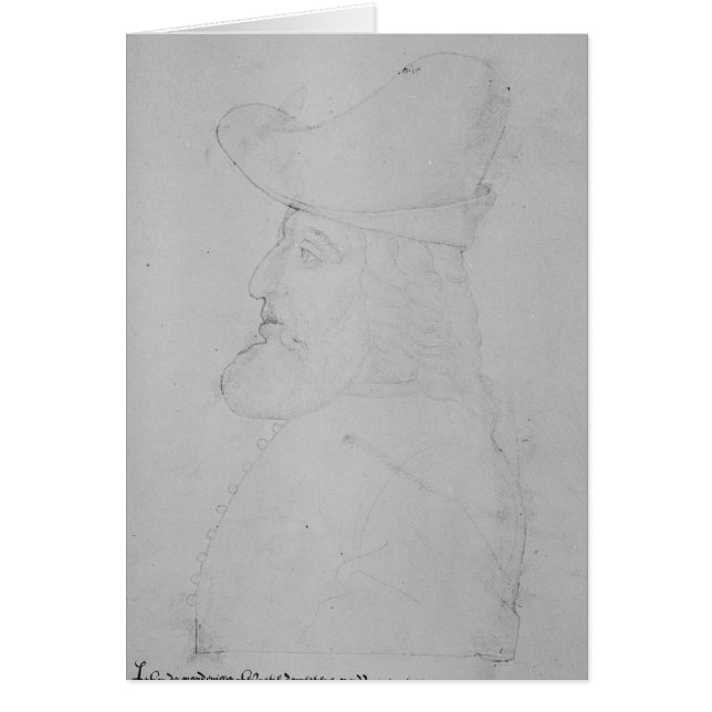 Herr John Mandeville Hälsningskort (Framsidan)