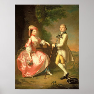 Herr John Pole, femte Baronet Poster