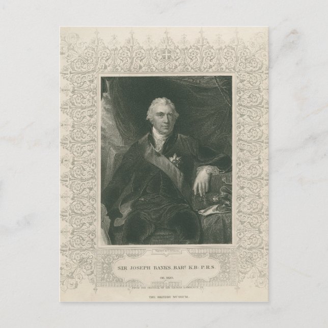 Herr Joseph Banker Vykort (Framsida)