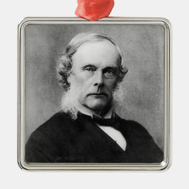 Herr Joseph Lister Julgransprydnad Metall (Framsidan)