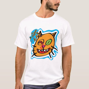 Herr Katt av Eli - Vit T Shirt