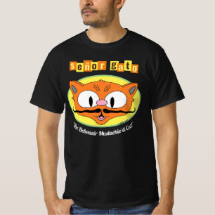 Herr Katten "The Debonair Moustachio'd katten!" T Shirt