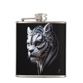 "Herr Khan" vinylglasflaska Fickplunta