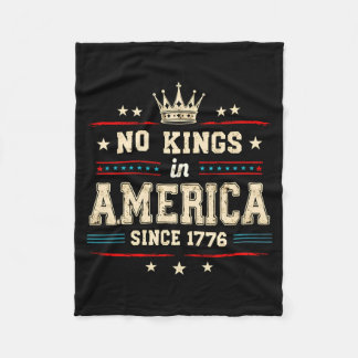 Herr Kings In Aamerica Sedan 1776 Distressed Usa Fleecefilt