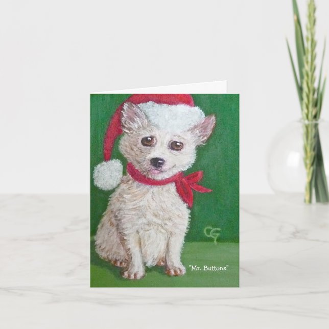 Herr knäppas helgdaggåvakort II Helgkort (Framsida)