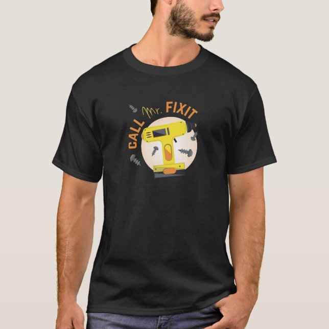 Herr knipa det t-shirt (Framsida)