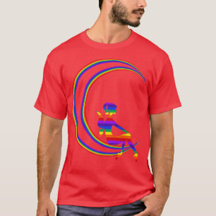 HERR KRÄFTARE LUNAR MÅNE ART KÄRLEK DIG TILL MÅNE T SHIRT