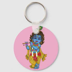 Herr Krishna Nyckelring