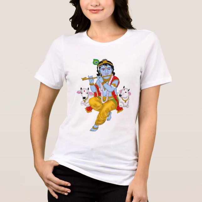 Herr Krishna T-Shirt (Framsida)