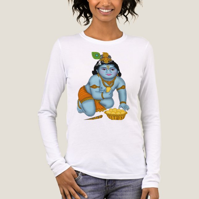 Herr Krishna T-Shirt (Framsida)