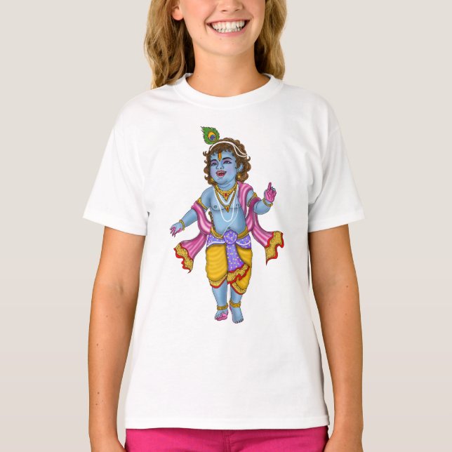 Herr Krishna T-Shirt (Framsida)