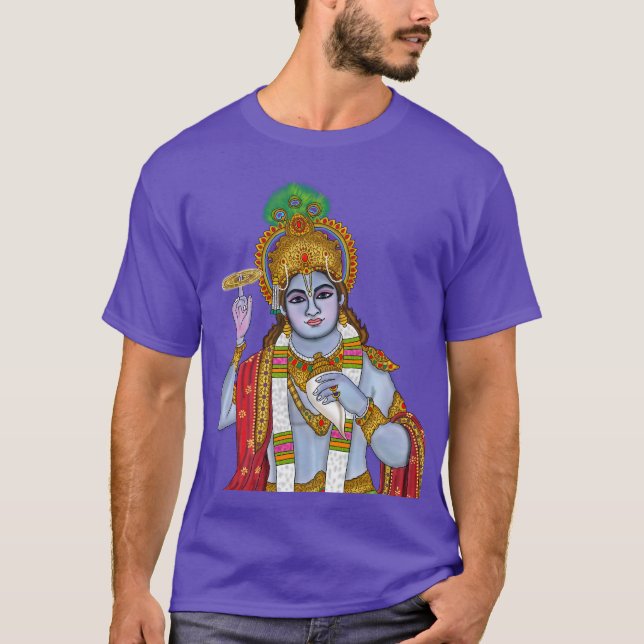 Herr Krishna T-Shirt (Framsida)