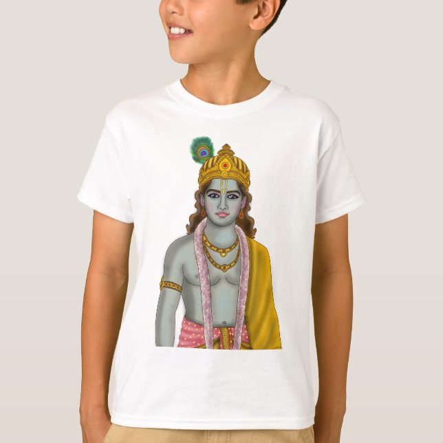 Herr Krishna T-Shirt (Framsida)