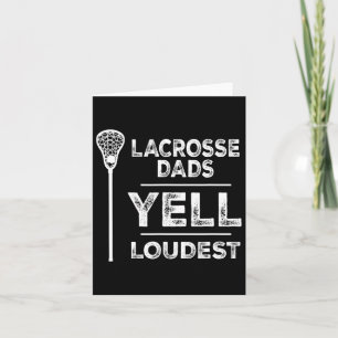 Herr Lacrosse Pappa Fars Dag Sport Gåva Tee  Kort