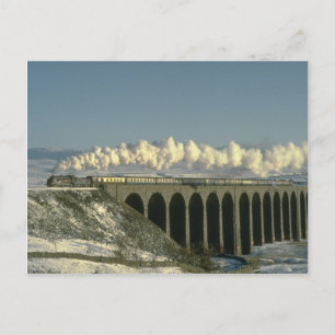 Herr Lamiel kor Ribblehead Viaduct på förlikningen Vykort