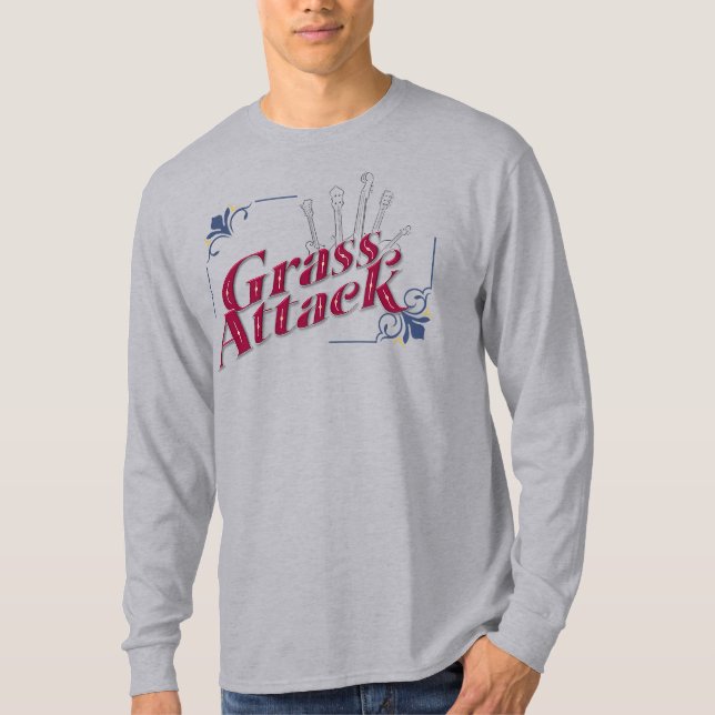 Herr Långärmad T-shirt (Framsida)