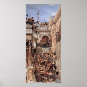 Herr Lawrence Alma-Tadema Vår -1894 Poster