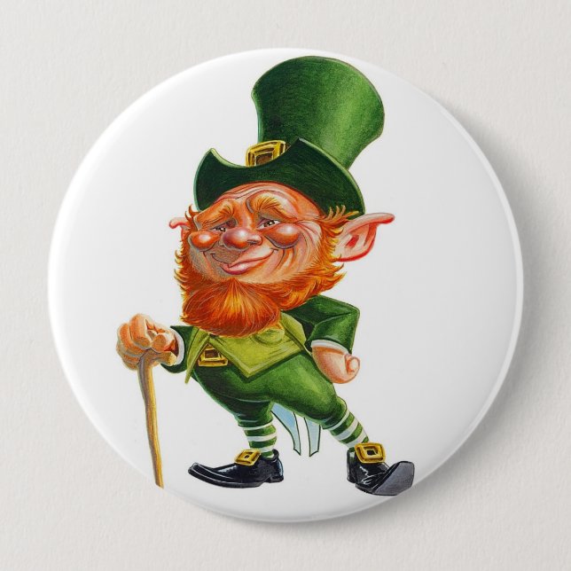HERR! LEPRECHAUN-knapp Knapp (Framsida)