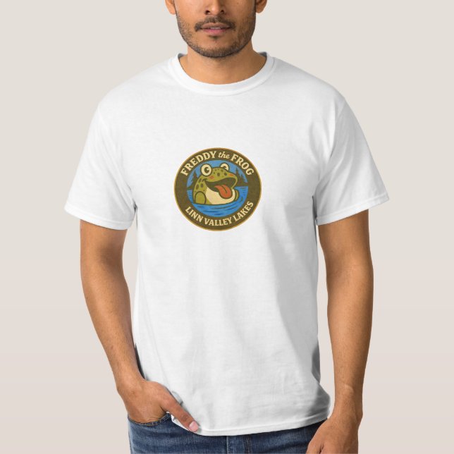 Herr Linn Valley Lakes Freddy T-shirt (Framsida)