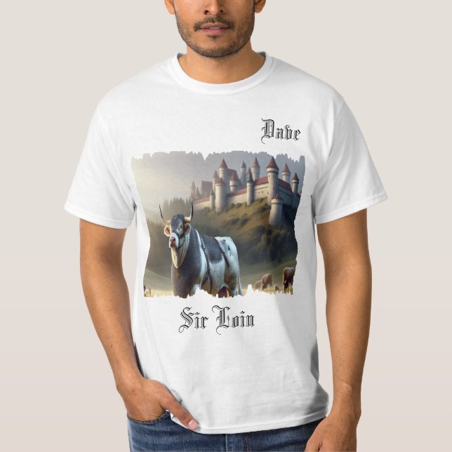Herr Loin Manar schysrt T Shirt (Framsida)