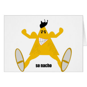 Herr macho Nacho Hälsningskort
