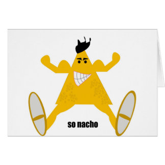 Herr macho Nacho Hälsningskort