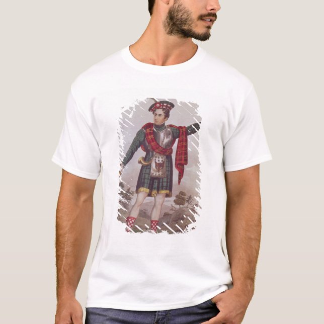 Herr Macready i rollen av Rob Roy Macgregor T-shirt (Framsida)