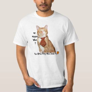 Herr Magoo vem? Front sid utslagsplatsen Tee Shirt