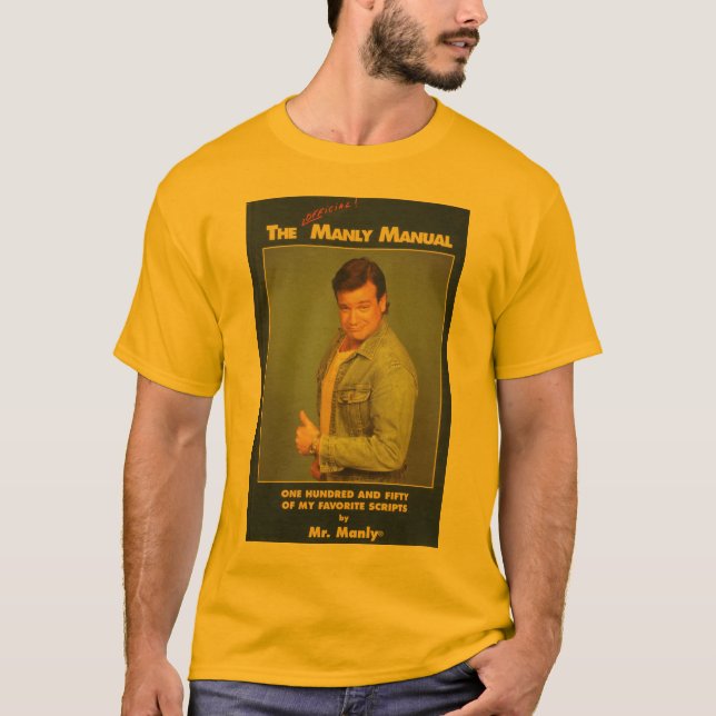 Herr Manly T-tröja Tröja (Framsida)