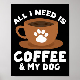 Herr mans kaffekoppar hund tassar tryck design all