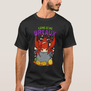 Herr Mardi Gras-kostymskjorta Rolig Kom Hit Bre T Shirt