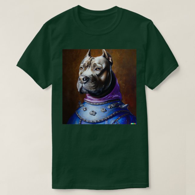 Herr Marshall the Pitbull T Shirt (Design framsida)