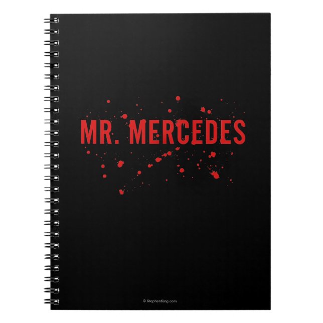 Herr Mercedes logotyp Anteckningsbok (Framsidan)
