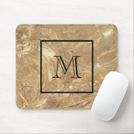 Herr Monogram Creme Marmor Musmatta