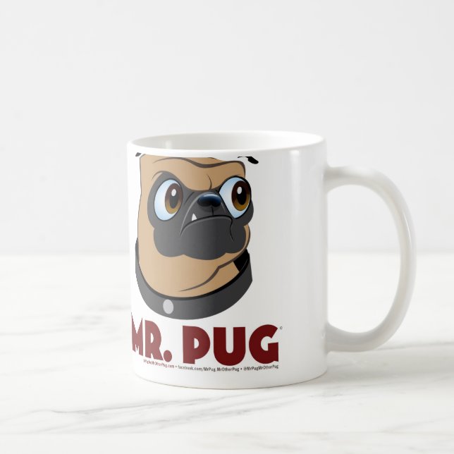 Herr mopsmugg kaffemugg (Höger)