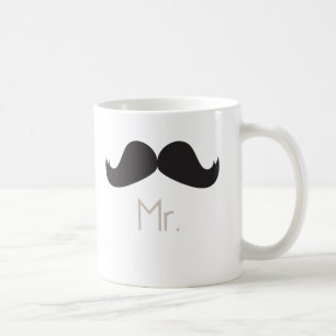 Herr Moustachemugg Kaffemugg