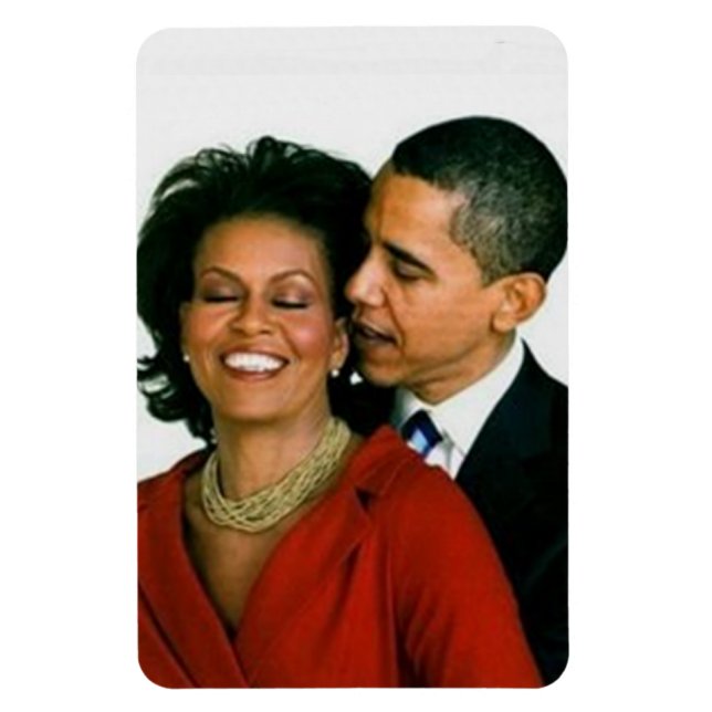 HERR! & MRS OBAMA MAGNET (Vertikal)
