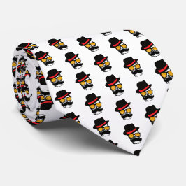 Herr Mustasch skalle Slips