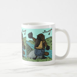 Herr näbbdjurmugg kaffemugg