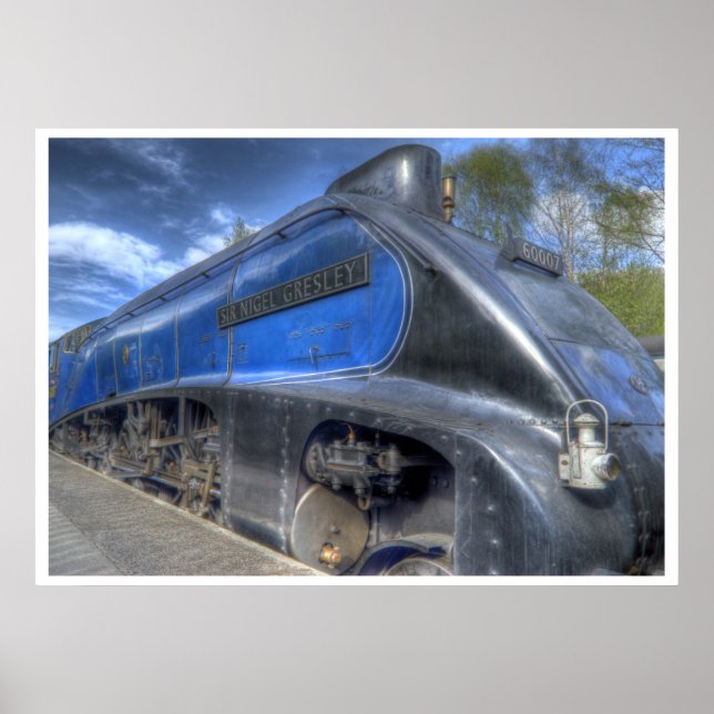 Herr Nigel Gresley Poster (Framsidan)