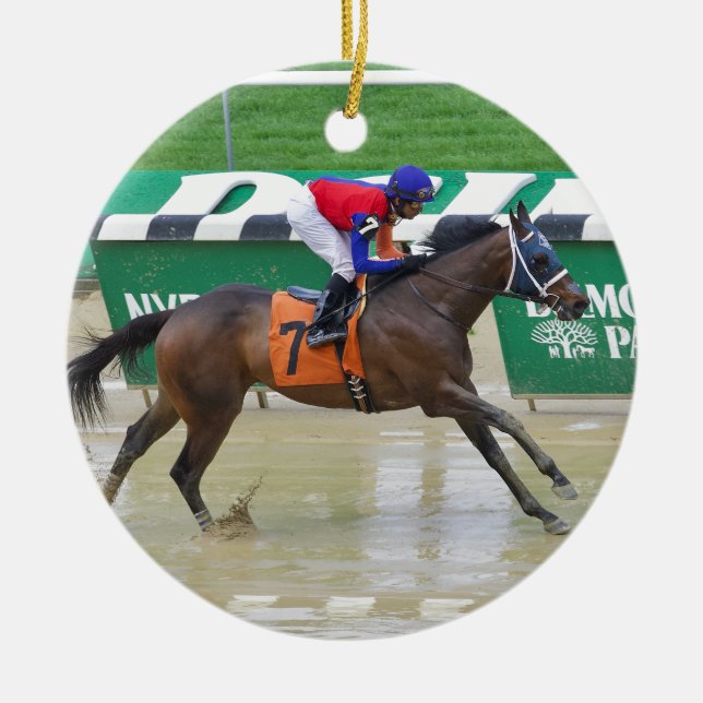 Herr nya Dougie Julgransprydnad Keramik (Framsidan)