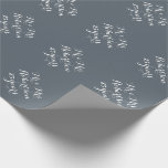 Herr och Fru 25th bröllopsdag som slår in papper Presentpapper<br><div class="desc">25th bröllopsdag för personlig som Herr och Fru slår in papper. Sjalen för gåvan för elegant bröllopdagen för gift par, make och fru eller gifta sig nyligen. Anpassadet numrerar av text för Etc. Personalizable för årsnågot liknande 1, 5, 10, 25 40 och grå färg för bakgrundsfärgie. Design för typografi för...</div>