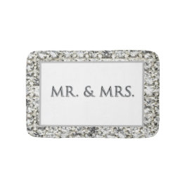 Herr och fru badrumsmatta