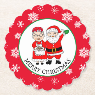Herr och fru Claus, Personligens jul Underlägg Papper