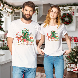 Herr och fru Claus   "Tis säsong T-Shirt