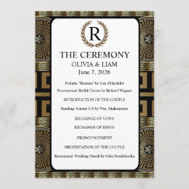 Herr och fru formell klassisk grekisk nyckel av li program