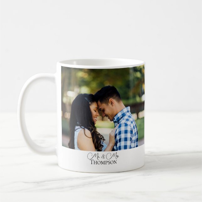 Herr och fru Foto  Kaffemugg (Vänster)