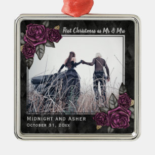 Herr och fru Gothic Ro jul Julgransprydnad Metall