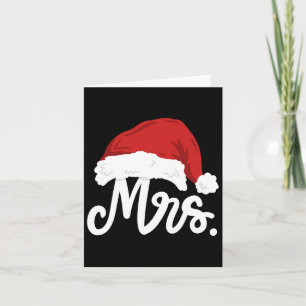 Herr och fru Jultomten Par, matchande jul Kort